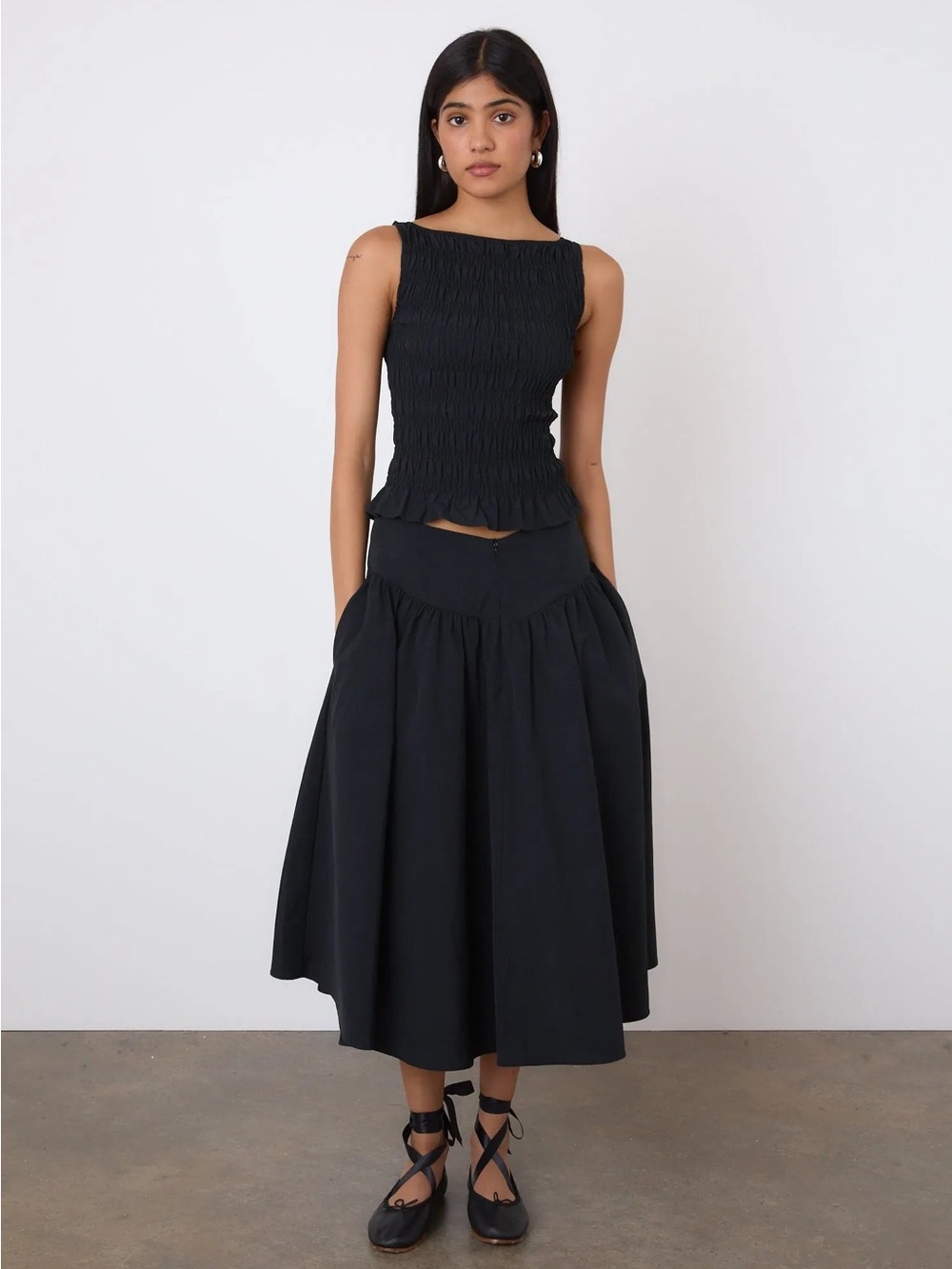 Peachy Den Deba Skirt and Top Set